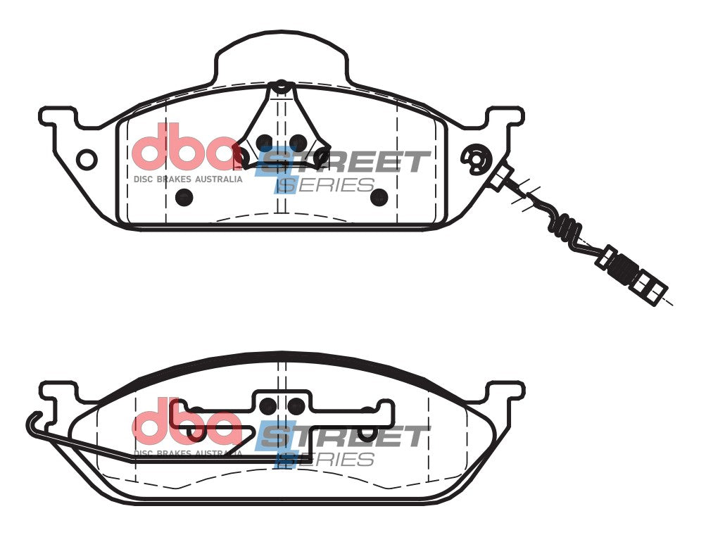 DB1406SS Brake Pads Street Series Ceramic | Front Axle