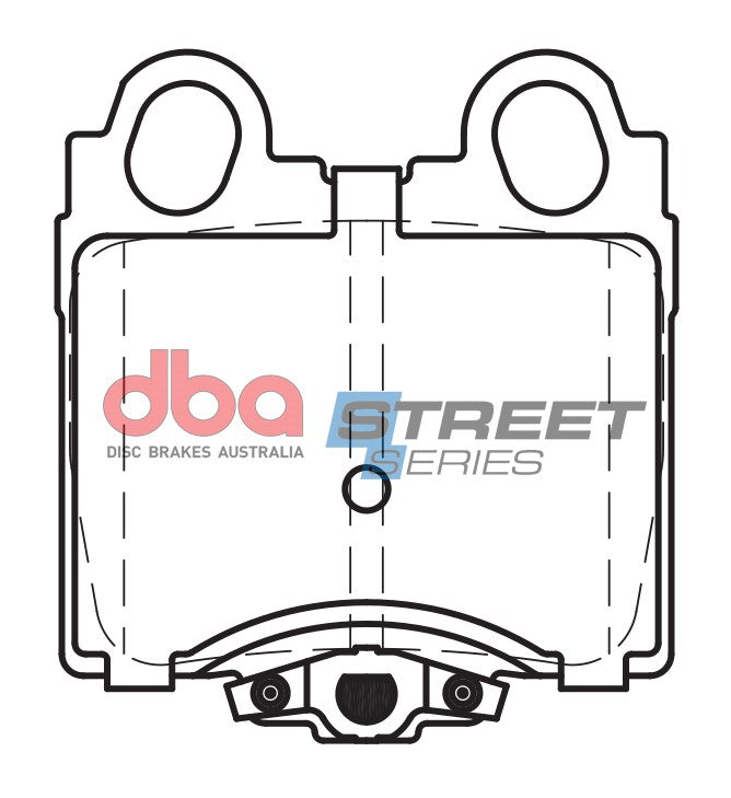 DB1416SS Brake Pads Street Series Ceramic | Rear Axle