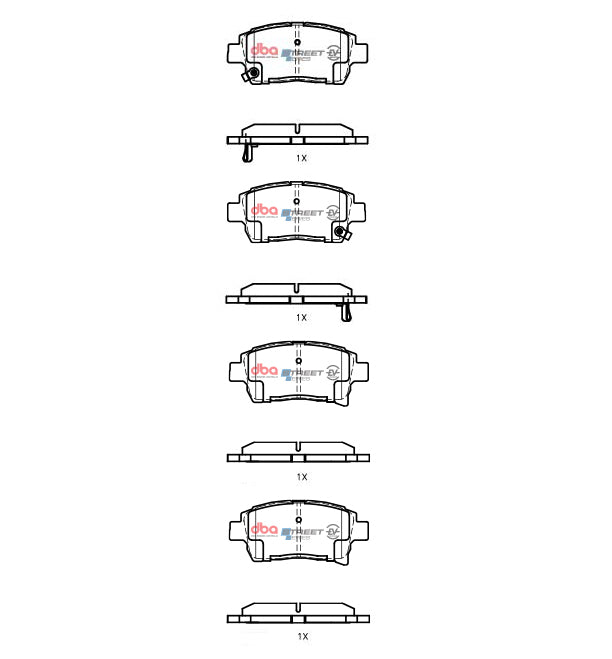 DB1422SSEV Toyota Prius Hybrid 1997 - 2009 F