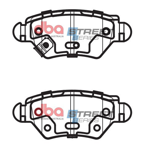 DB1425SS Brake Pads Street Series Ceramic | Rear Axle