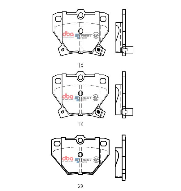 DB1429SSEV Toyota Prius Hybrid 1997 - 2009 R