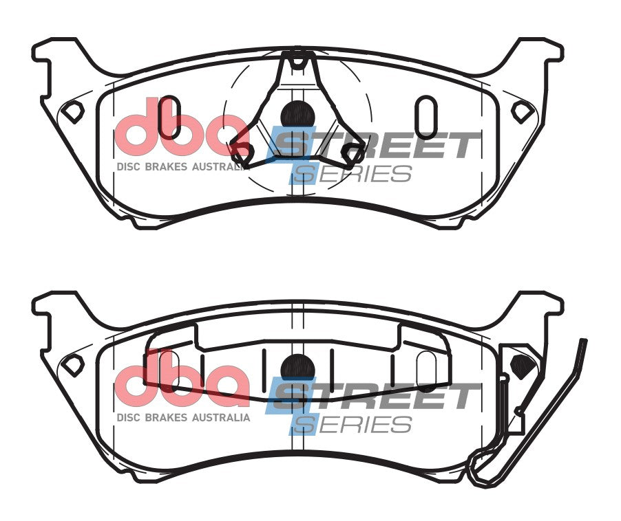 DB1430SS Brake Pads Street Series Ceramic | Front Axle