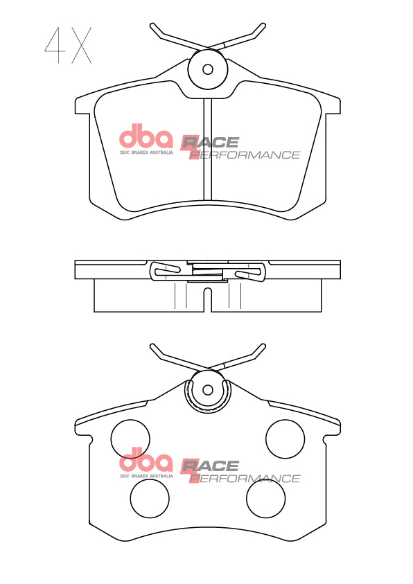 DB1449RP Brake Pads Race Performance