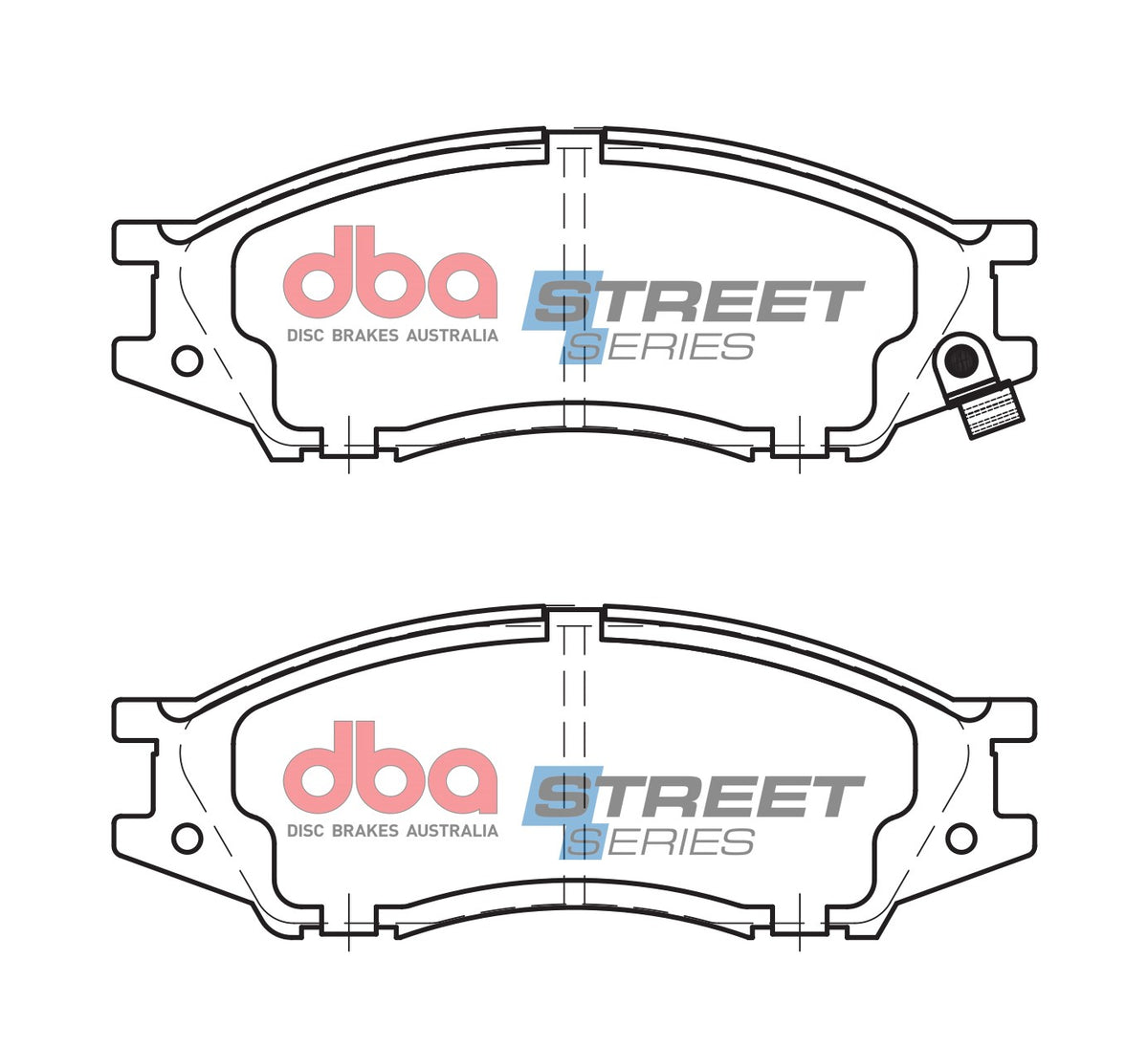 DB1454SS Brake Pads Street Series Ceramic | Front Axle