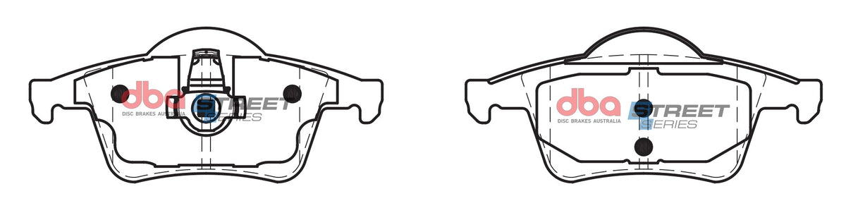 DB1456SS Brake Pads Street Series Ceramic | Rear Axle