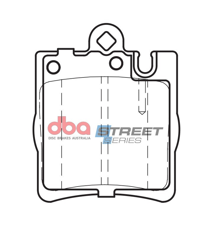 DB1457SS Brake Pads Street Series Ceramic | Rear Axle