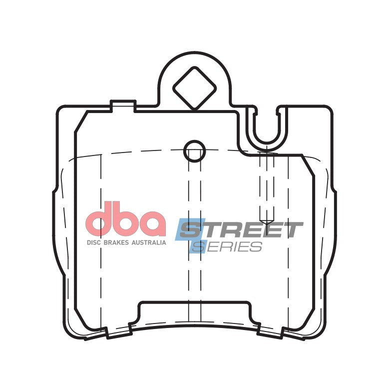 DB1458SS Brake Pads Street Series Ceramic | Rear Axle