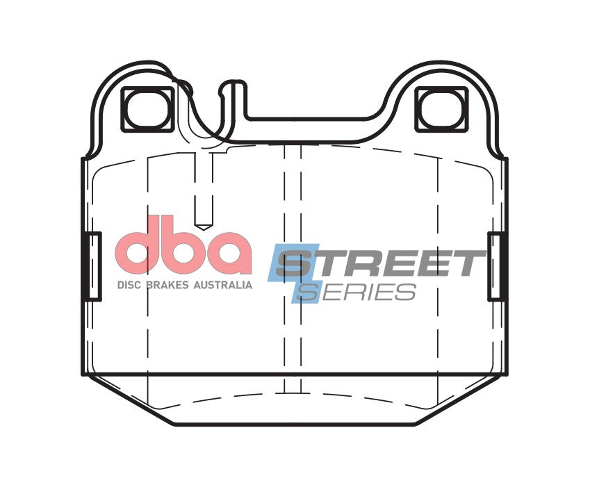 DB1461SS Brake Pads Street Series Ceramic | Rear Axle