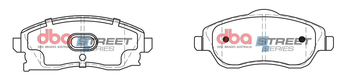DB1471SS Brake Pads Street Series Ceramic | Front Axle