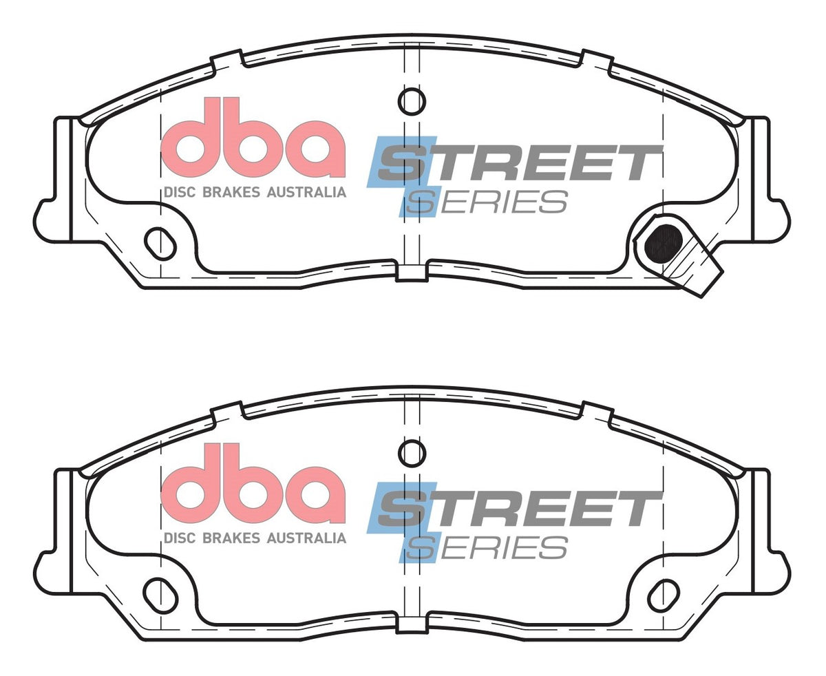 DB1474SS Brake Pads Street Series Ceramic | Front Axle