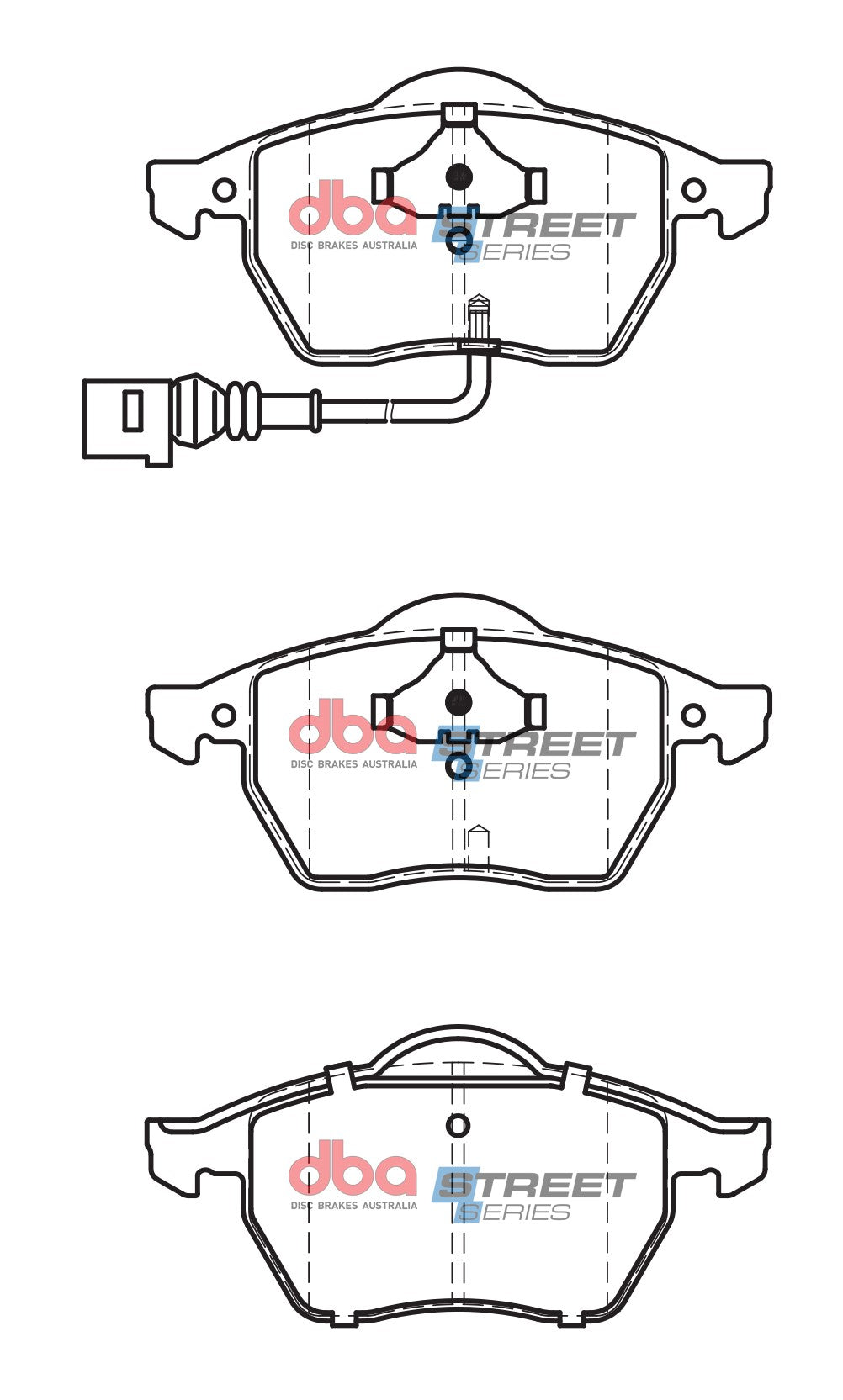 DB1492SS Brake Pads Street Series Ceramic | Front Axle