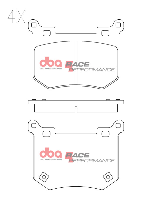 DB15004RP Brake Pads Race Performance