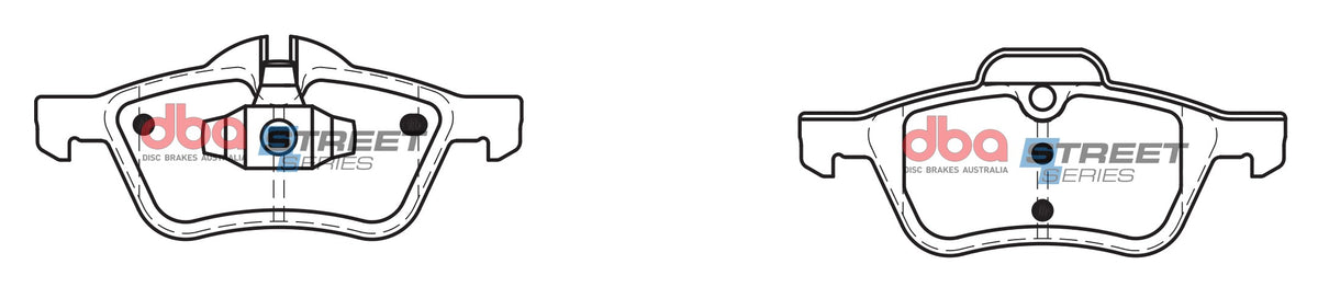 DB1500SS Brake Pads Street Series Ceramic | Front Axle