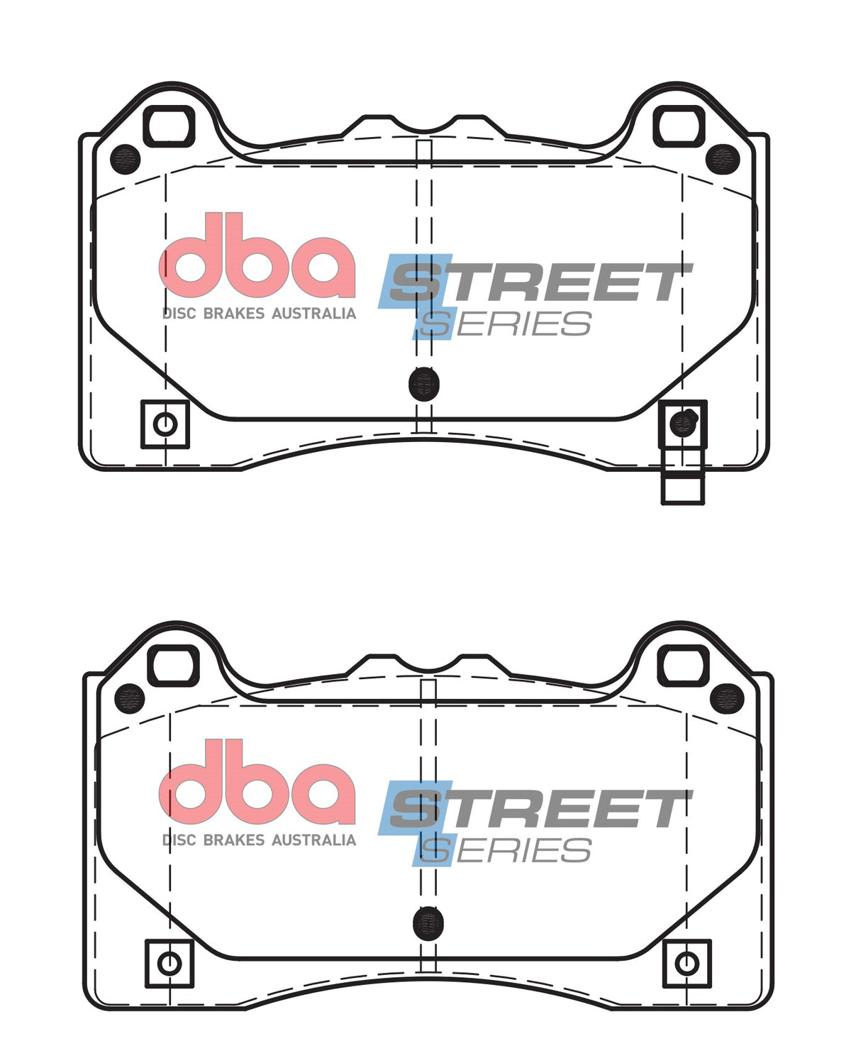 DB15025SS Brake Pads Street Series Ceramic | Front Axle