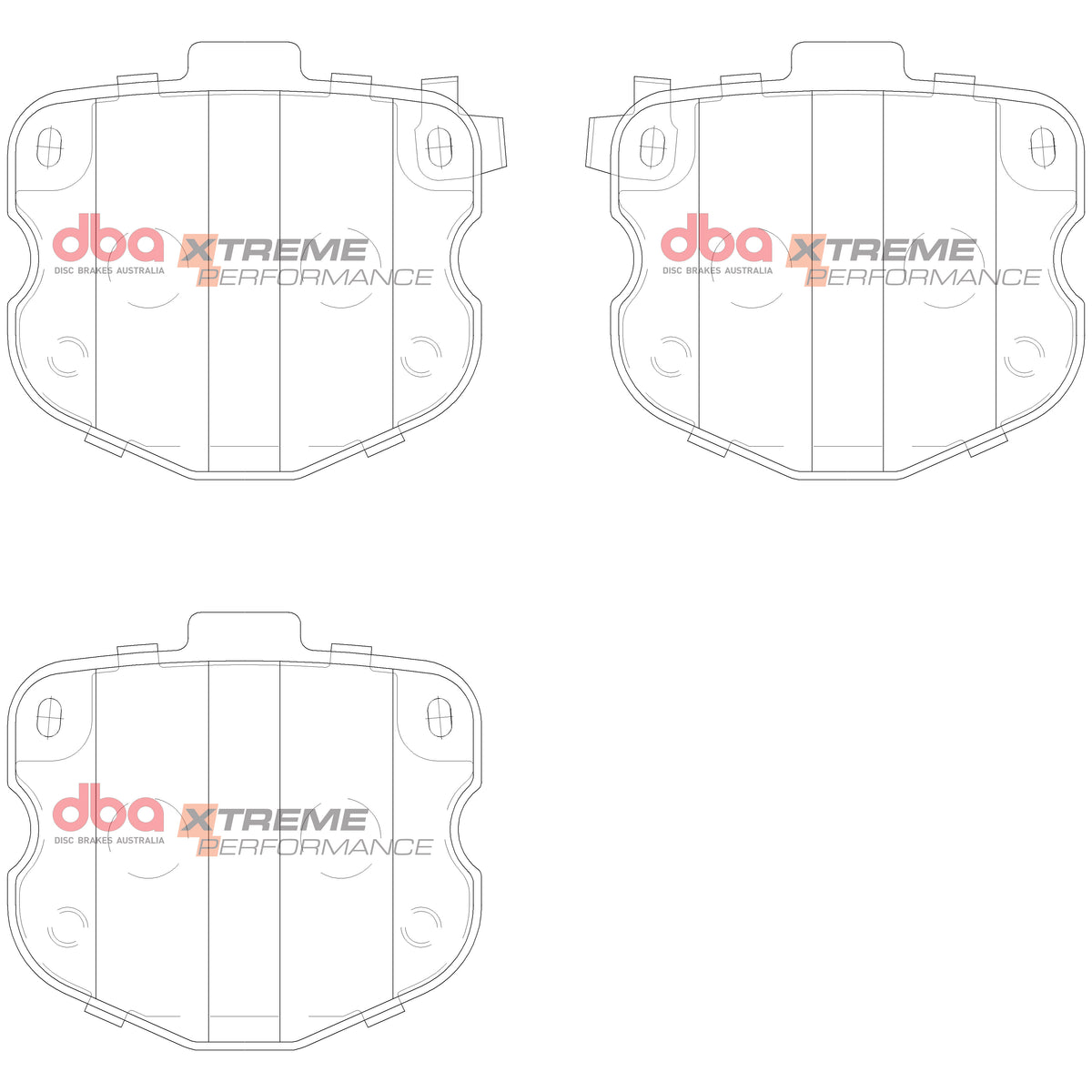 DB15029XP Brake Pads Xtreme Performance | Rear Axle