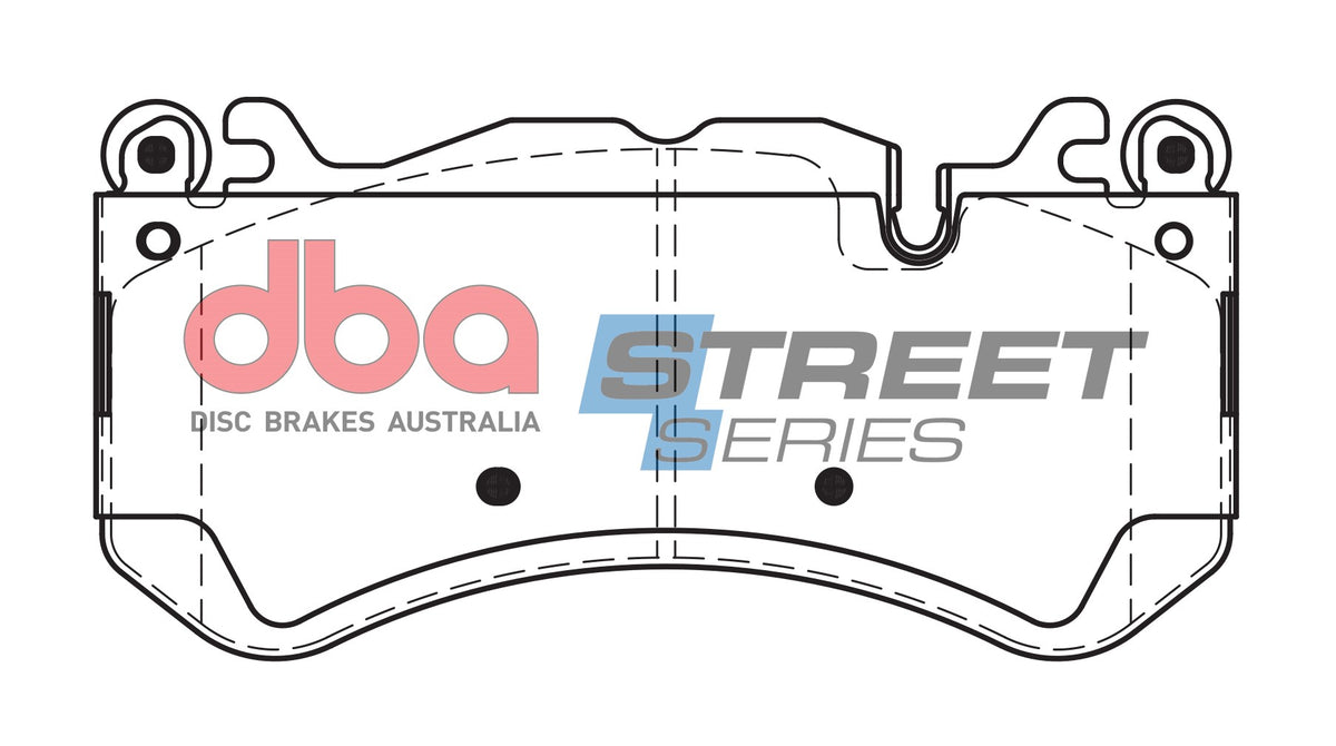 DB15033SS Brake Pads Street Series Ceramic | Front Axle