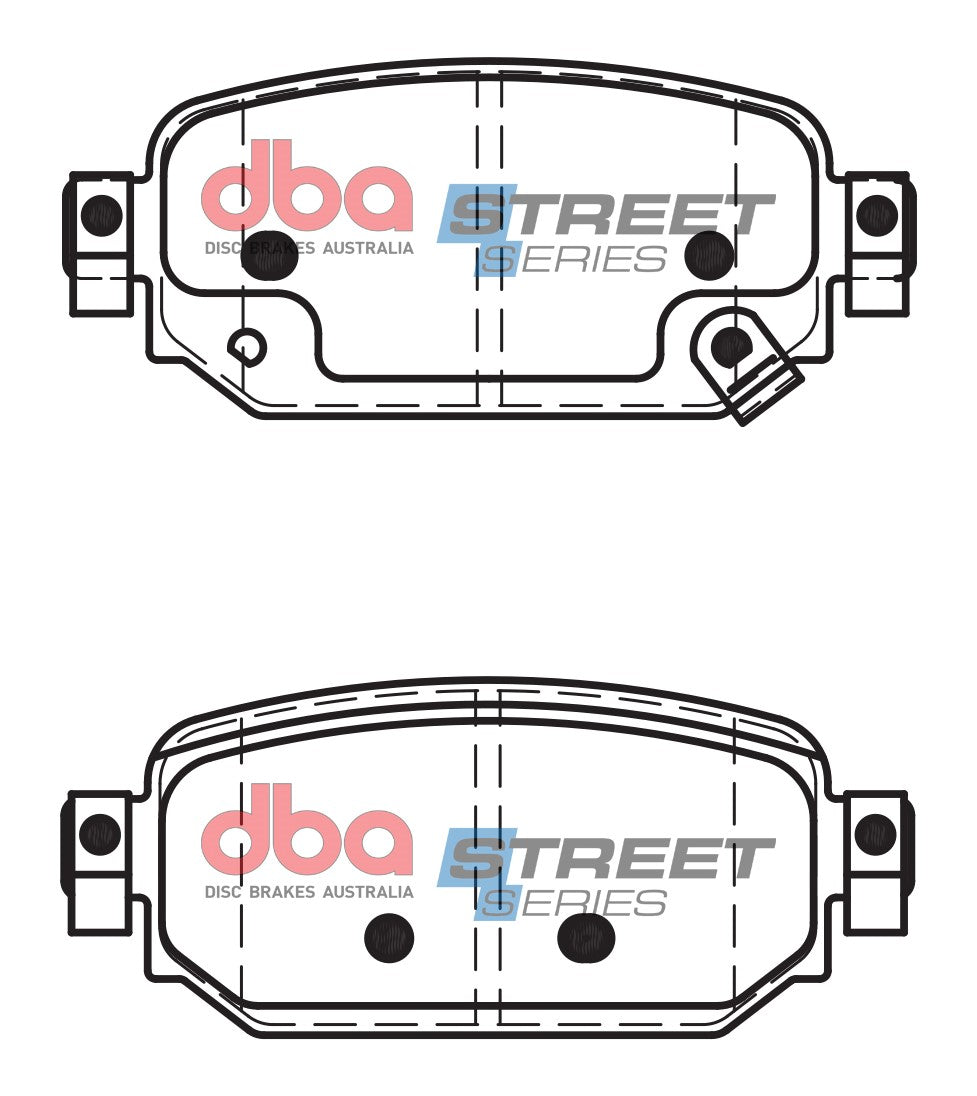 DB15045SS Brake Pads Street Series Ceramic | Rear Axle