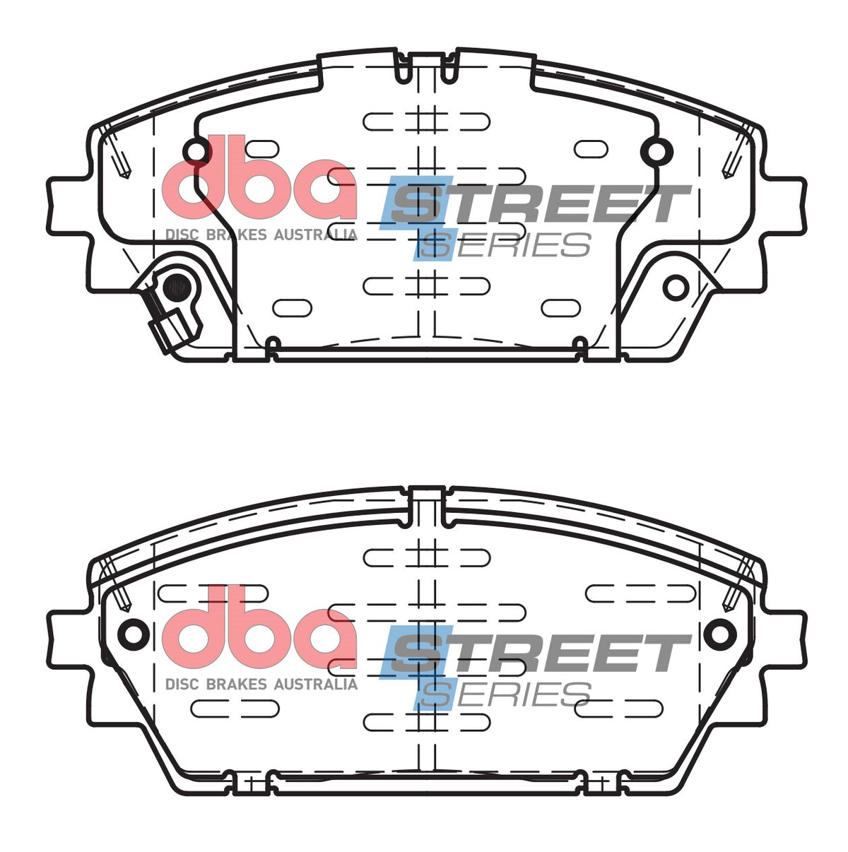 DB15046SS Brake Pads Street Series Ceramic | Front Axle