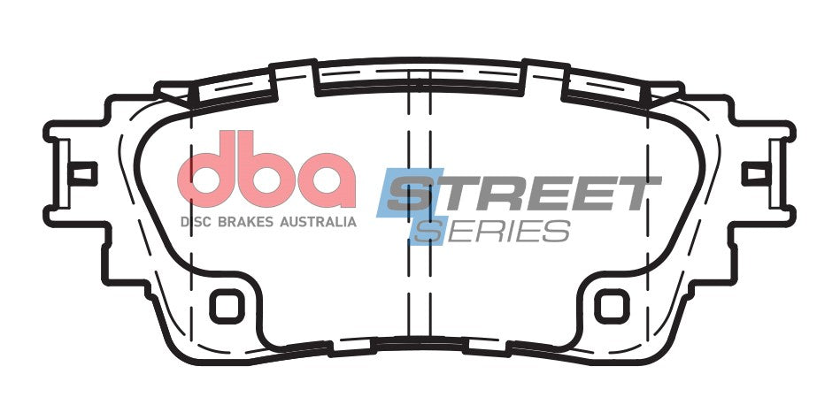 DB15049SS Brake Pads Street Series Ceramic | Rear Axle