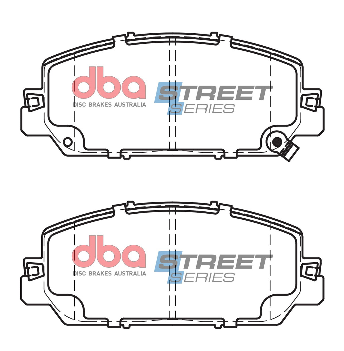 DB15053SS Brake Pads Street Series Ceramic | Front Axle