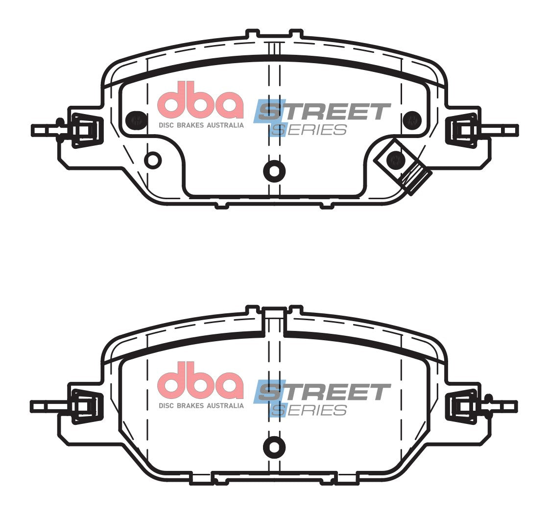 DB15054SS Brake Pads Street Series Ceramic | Rear Axle