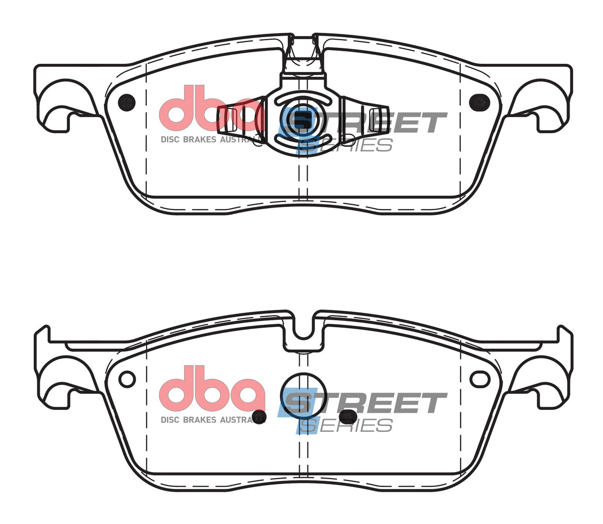 DB15058SS Brake Pads Street Series Ceramic | Front Axle