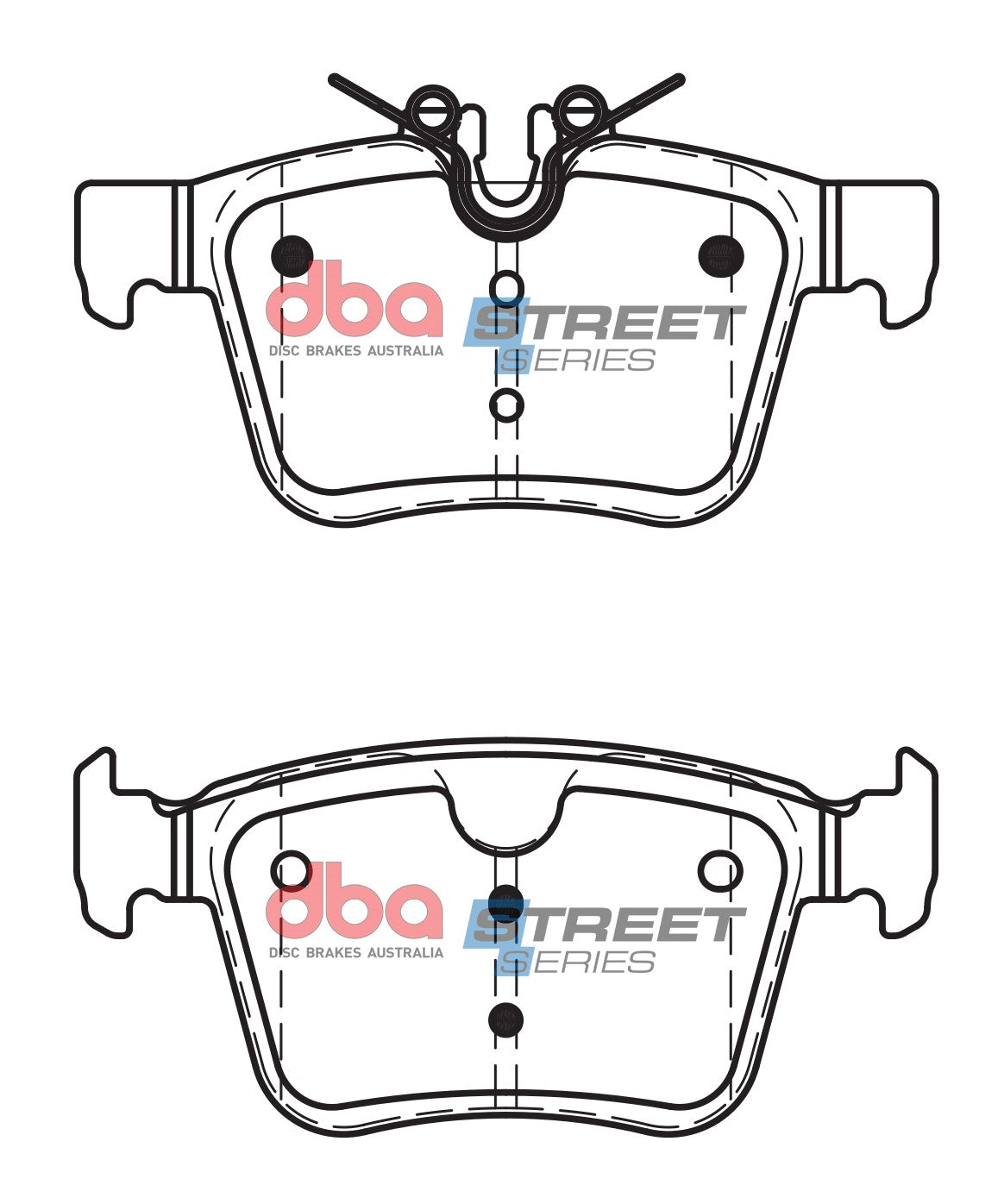 DB15059SS Brake Pads Street Series Ceramic | Rear Axle