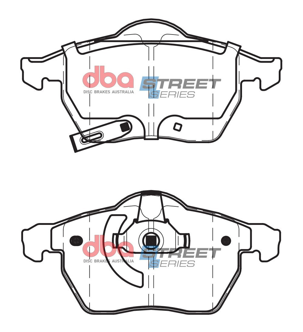 DB1510SS Brake Pads Street Series Ceramic | Front Axle