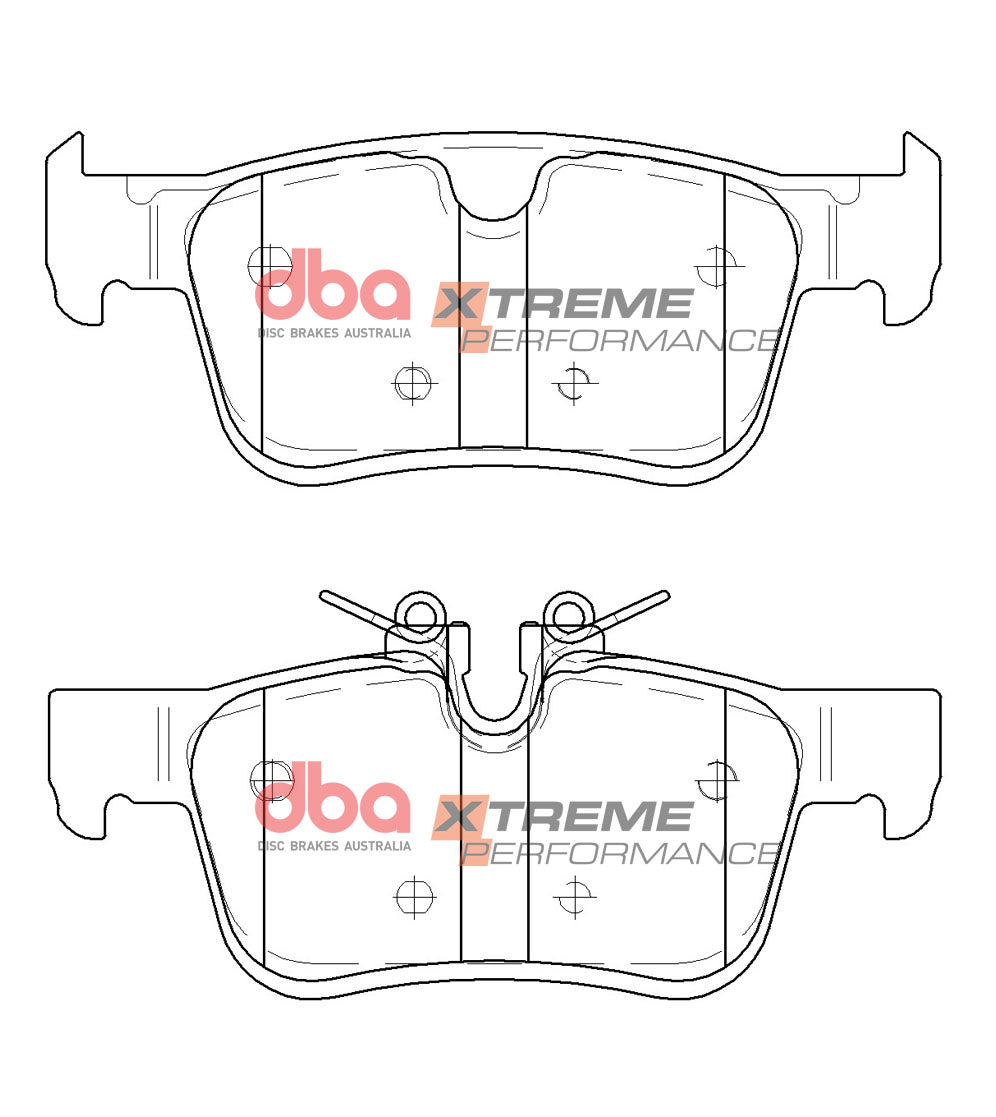 DB15117XP Brake Pads Xtreme Performance | Rear Axle