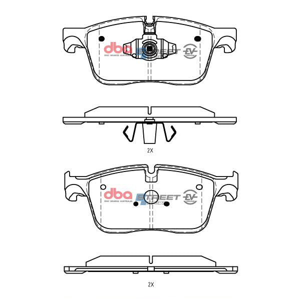 DB15162SSEV Jaguar E-Pace EV400 2018 On F