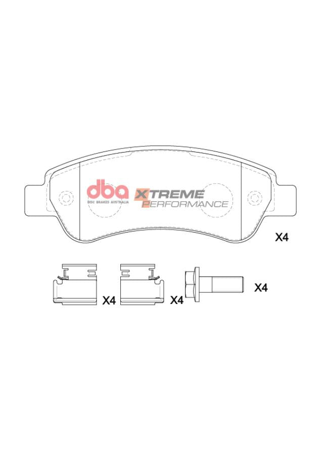 DB15173XP Brake Pads Xtreme Performance | Rear Axle