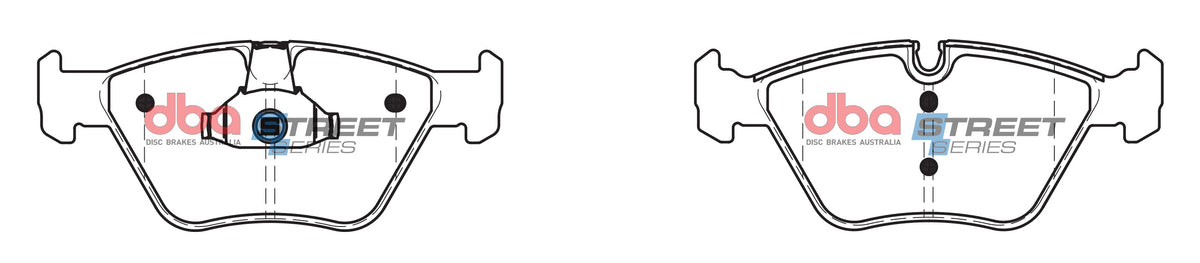 DB1522SS Brake Pads Street Series Ceramic | Front Axle