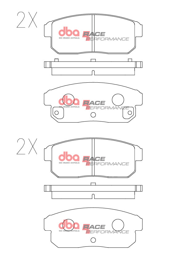 DB1671RP Brake Pads Race Performance