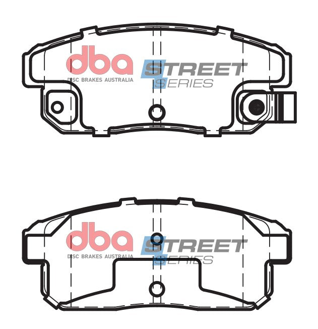 DB1671SS Brake Pads Street Series Ceramic | Rear Axle