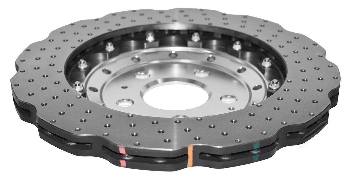 DBA52835WSLVXD 5000 series - Crossed Drilled & Dimpled Silver Hat