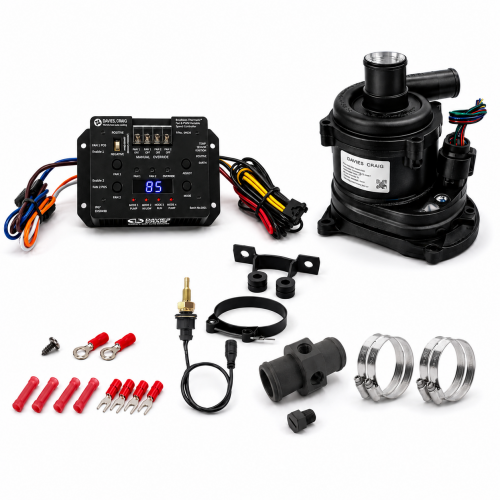 DC8943 - Brushless EWP160 KIT - Remote Electric Water Pump Combo (12V) + DC0550