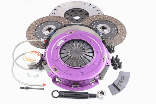 Xtreme Performance - 270mm Organic Twin Plate Clutch Kit Incl Flywheel & CSC 1300Nm KFD27696-2G