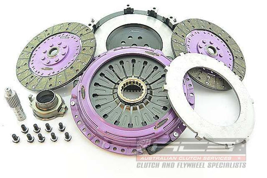 Xtreme Performance - 230mm Organic Twin Plate Clutch Kit Incl Flywheel 1200Nm KMI23522-2G