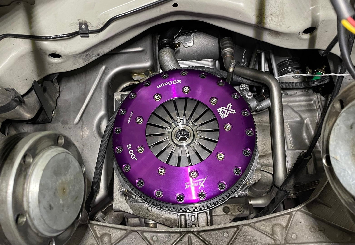 Xtreme Performance - 230mm Sprung hub Organic Twin Plate Clutch Kit Incl Flywheel & CSC 1000Nm KPR23601-2A