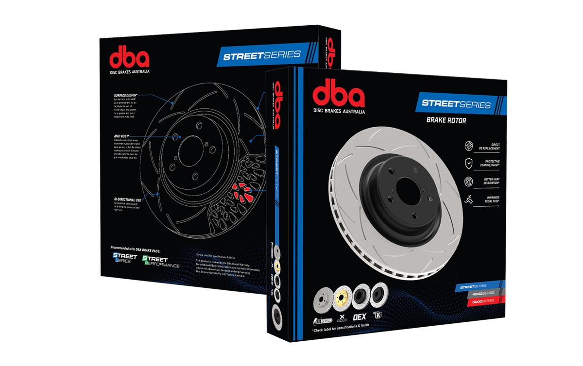 DBA2246S-7878SP Brake Kit - Street Series T2 Slotted & Street Performance Brake Pads (2x DBA2246S + DB7878SP)