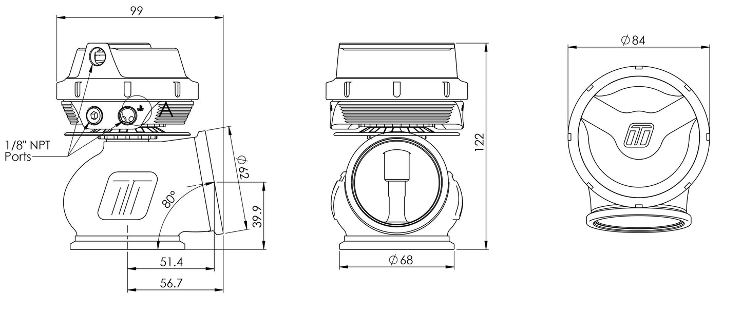 Gen-V WG50 Pro-Gate50 14psi Sleeper