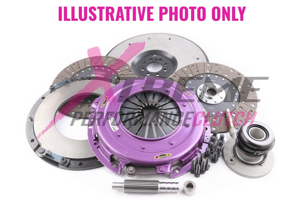 Xtreme Performance - 270mm Organic Twin Plate Clutch Kit Incl Flywheel & CSC 1300Nm KGM27634-2G
