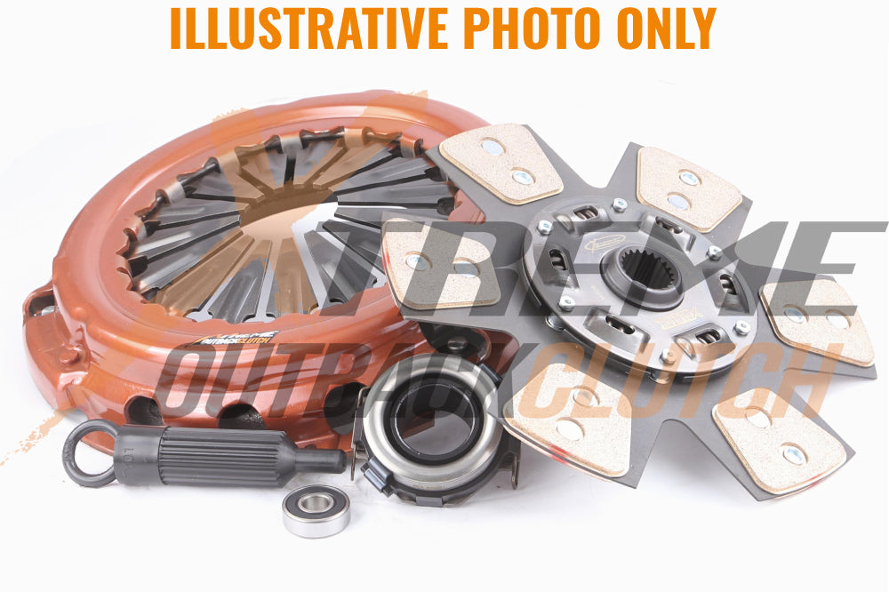 Clutch Kit - Xtreme Outback Extra Heavy Duty Sprung Ceramic  KFD24015-1BX