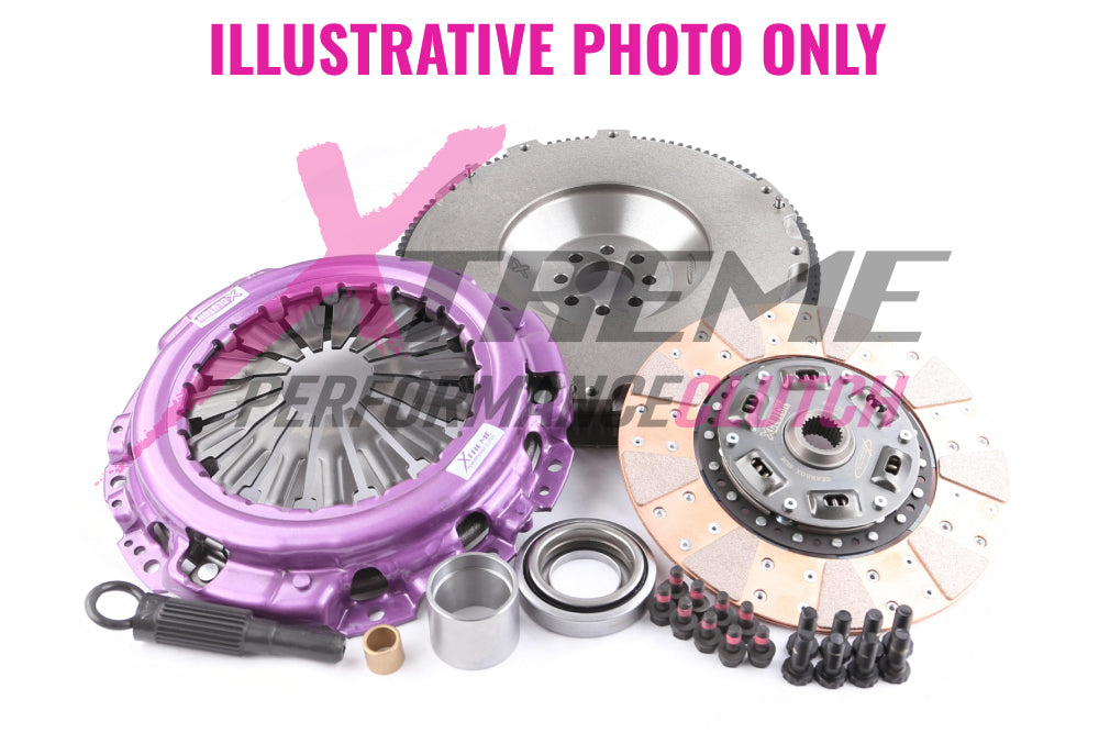 Clutch Kit - Xtreme Performance Heavy Duty Cushioned Ceramic Incl Flywheel KMZ24504-1CL