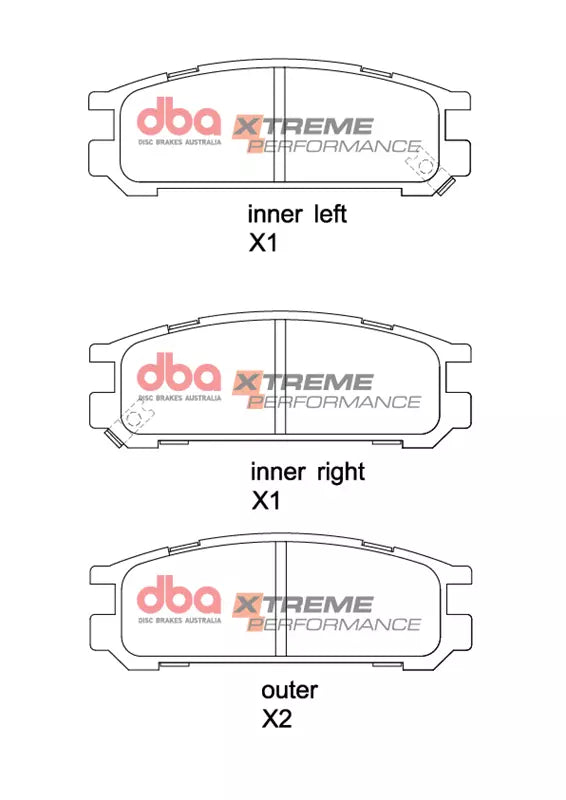 DB1186XP Brake Pads Xtreme Performance | Rear