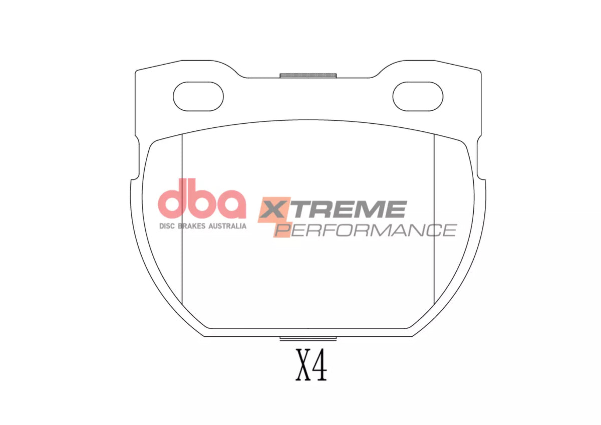 DB1306XP Brake Pads Xtreme Performance | Rear Axle