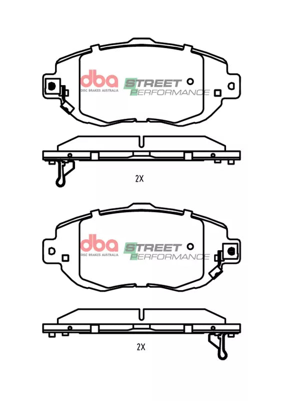 DB1395SP Brake Pads Street Performance | Front