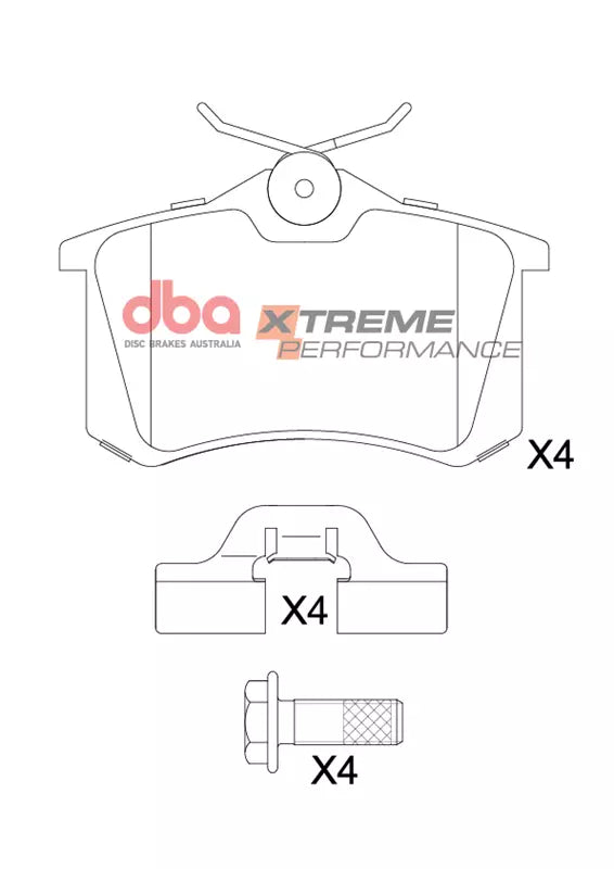 DB1449XP Brake Pads Xtreme Performance | Rear