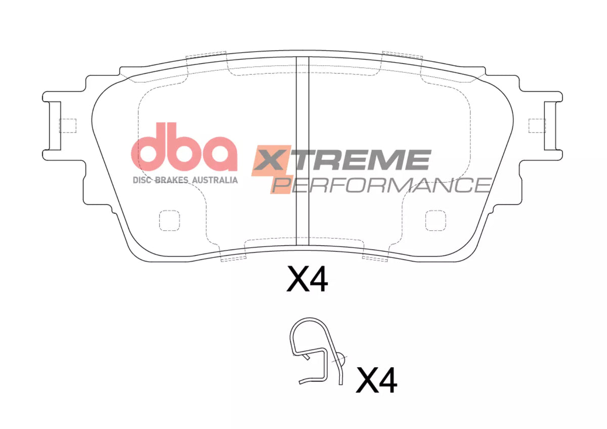 DB15049XP Brake Pads Xtreme Performance | Rear Axle