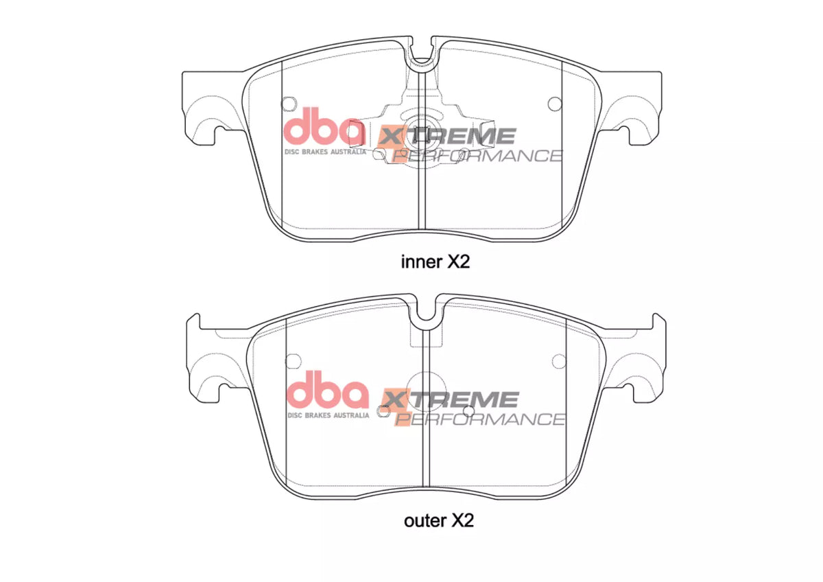 DB15162XP Brake Pads Xtreme Performance | Front Axle